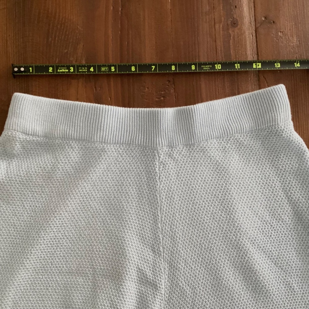 Soft Waffle Knit Pajama Set - Light Blue - Picture 15 of 16